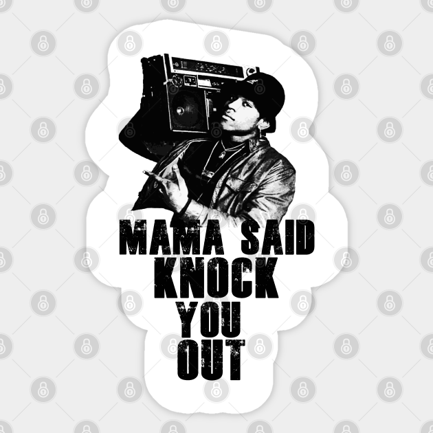 Mama said knock you out - Jiujitsu - Sticker | TeePublic